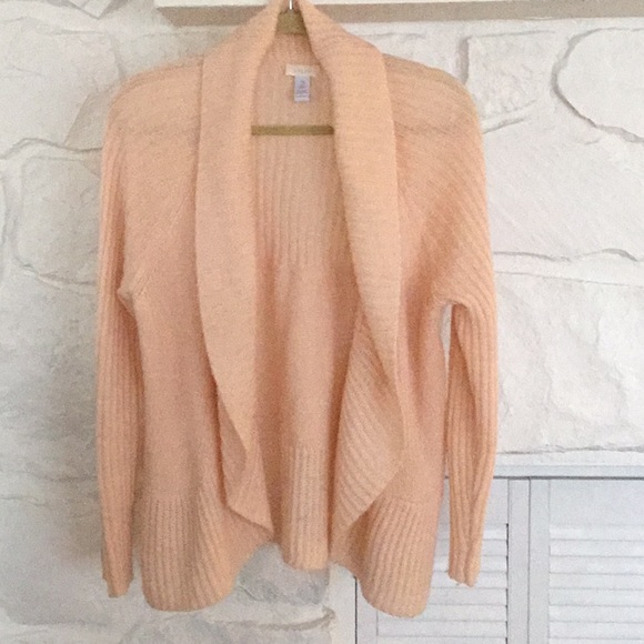 Chico's Sweaters - Chico’s Peachy Pink Soft Knit Sweater